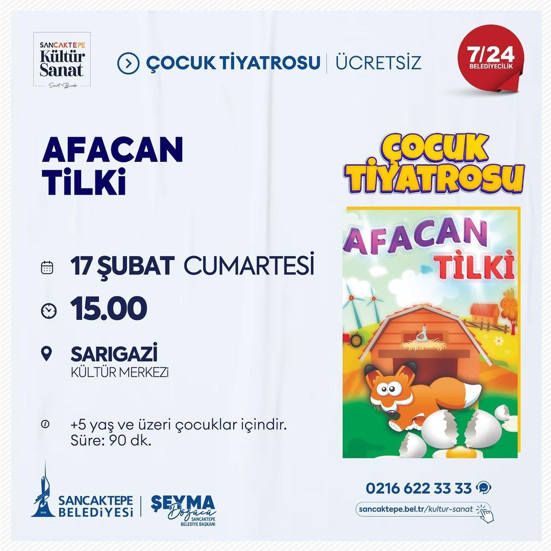 Sancaktepe Kültür Sanat - "Sevimli Kardeşler" Çocuk Tiyatrosu